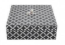 коробка декоративная чёрная / белая большая в Ростове-на-Дону