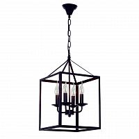 дизайнерская подвесная люстра spot light cage 9810404 черная в Ростове-на-Дону