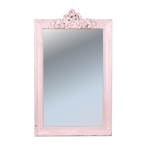 зеркало прямоугольное розовое с цветами фелиция в Ростове-на-Дону