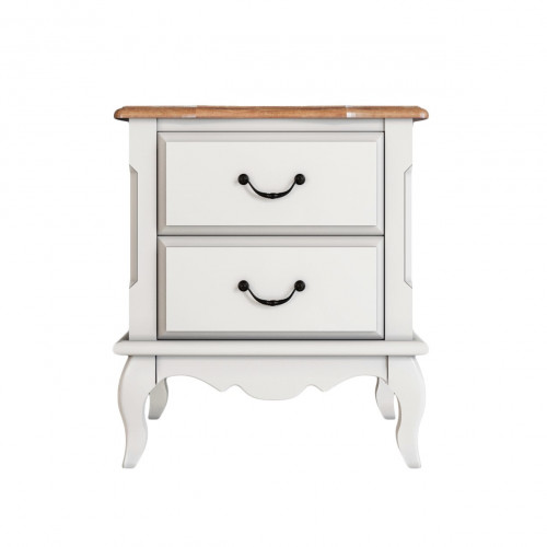 прикроватная тумба leontina на два ящика бежевая в Ростове-на-Дону