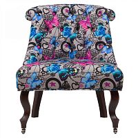 кресло мягкое amelie french country chair бабочки в Ростове-на-Дону