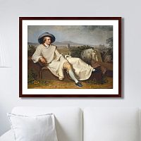 картина: goethe in the roman campagna, 1787г. в Ростове-на-Дону