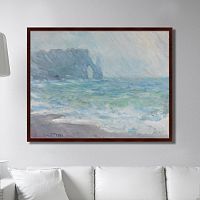 картина: the manneport etretat in the rain, 1886г. в Ростове-на-Дону