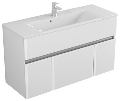 тумба adel 120 veneciana белый под умывальник elen 120 в Ростове-на-Дону