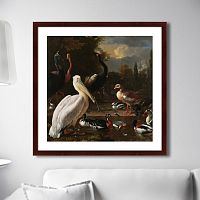 картина: плавающее перо, 1680г. в Ростове-на-Дону