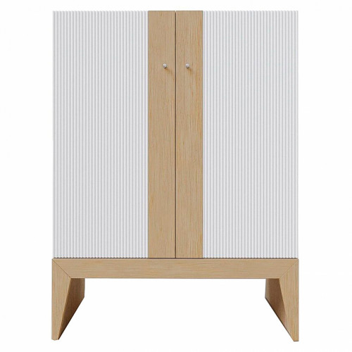 буфет белый полоска 90х40х120 srip в Ростове-на-Дону