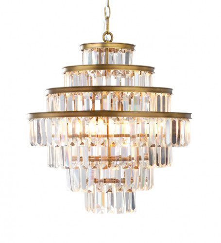 люстра alaine 50 латунь, прозрачное стекло в Ростове-на-Дону