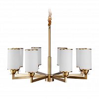 люстра brch9040-8 от delight collection белая/золото в Ростове-на-Дону