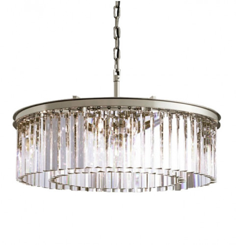 люстра prism silver 80 серебро, прозрачное стекло в Ростове-на-Дону