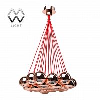 подвесная люстра mw-light котбус 2 492011919 медь в Ростове-на-Дону