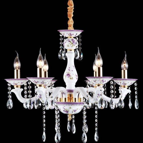 подвесная люстра arte lamp contessa a6613lm-6go в Ростове-на-Дону