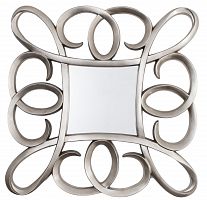 зеркало серебряное квадратное в фигурной раме silver swirl frame от rvastley в Ростове-на-Дону