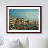 картина: venice, palazzo foscari and palazzo balbi, 1735г. в Ростове-на-Дону