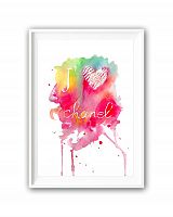 постер люблю шанель а4 в Ростове-на-Дону