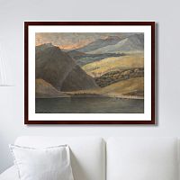 картина: view on lake maggiore at evening, 1781г. в Ростове-на-Дону