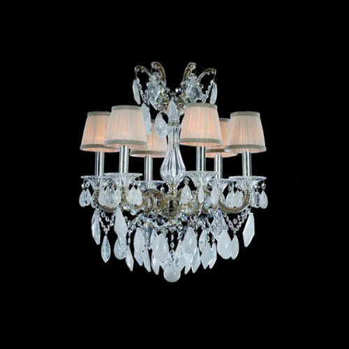 люстра md1102748-6b chrome от illuminati бежевая, хром в Ростове-на-Дону