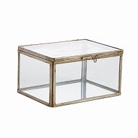 стеклянная шкатулка (коробка) для ювелирных украшений june большая в Ростове-на-Дону