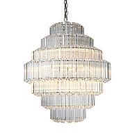 люстра vittoria 12 gold от delight collection прозрачная/золото в Ростове-на-Дону