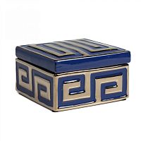 черная шкатулка (коробка) стеклянная с орнаментом marque в Ростове-на-Дону