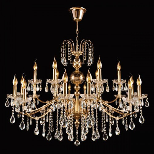 подвесная люстра eurosvet 3600/18 золото strotskis в Ростове-на-Дону