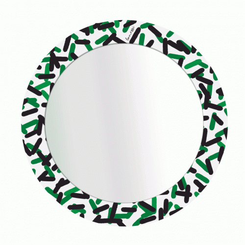 зеркало круглое с принтом pills в Ростове-на-Дону