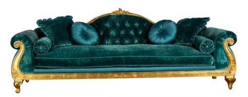 диван stradivari прямой бирюзовый в Ростове-на-Дону