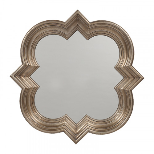 зеркало настенное в фигурной раме коричневое goldie в Ростове-на-Дону