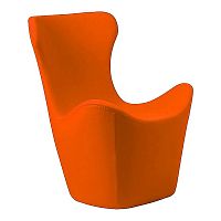 кресло papilio lounge chair оранжевое в Ростове-на-Дону