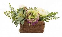 композиция из искусственных цветов в горшке лютики в Ростове-на-Дону