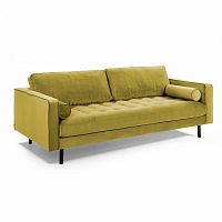 диван bogart sofa 2 двухместный темно-желтый от la forma (ex julia grup) в Ростове-на-Дону