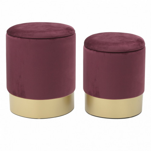 набор пуфов share бордовый в Ростове-на-Дону