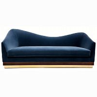 диван hughes sofa прямой синий в Ростове-на-Дону