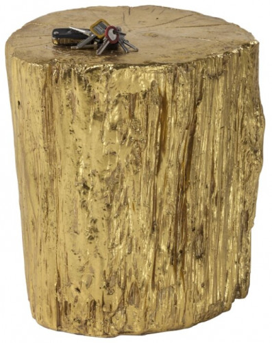 kare design табурет tronco, коллекция "тронко" 40*44*40, полирезин, золотой в Ростове-на-Дону
