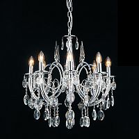 люстра md103908-8a от illuminati прозрачная/ хром в Ростове-на-Дону