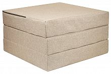 пуф шарм-дизайн матрас мобильный шаг беж в Ростове-на-Дону