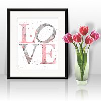 постер love а4 в Ростове-на-Дону