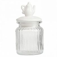 декоративная банка с крышкой teapot в Ростове-на-Дону