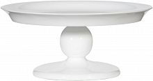 блюдо круглое на фигурной ножке 40х18 см display белое в Ростове-на-Дону