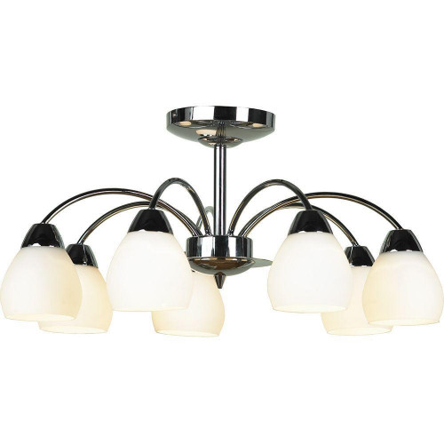 потолочная люстра lussole apiro grlsf-2403-07 белая в Ростове-на-Дону