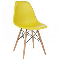 стул деревянный eames pc-015 yellow в Ростове-на-Дону