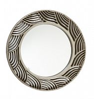 зеркало круглое серебряное в резной раме fiore в Ростове-на-Дону