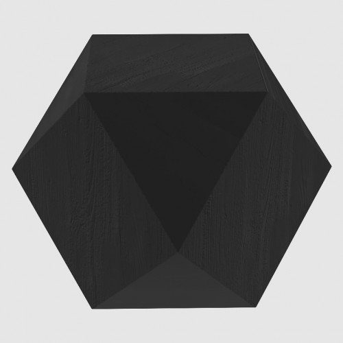 тумба многогранник 71х50х50 черная в Ростове-на-Дону