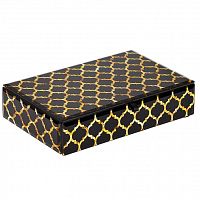 шкатулка золотистая 227х154х52 в Ростове-на-Дону