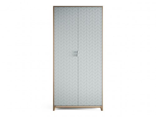 шкаф case №3 остветлённый дуб стальной в Ростове-на-Дону