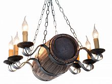 люстра бочонок коричневая в Ростове-на-Дону