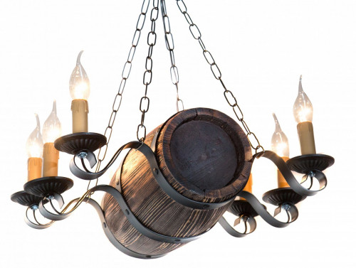 люстра бочонок коричневая в Ростове-на-Дону