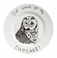 тарелка owl protect you my cup cake в Ростове-на-Дону