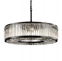 люстра welles round d70 черная, прозрачное стеко в Ростове-на-Дону