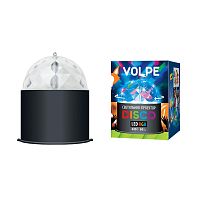 светодиодный светильник-проектор (09840) volpe disco uli-q302 03w/rgb black в Ростове-на-Дону