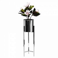 подставка под цветы 20*20*71см цвет хром в Ростове-на-Дону